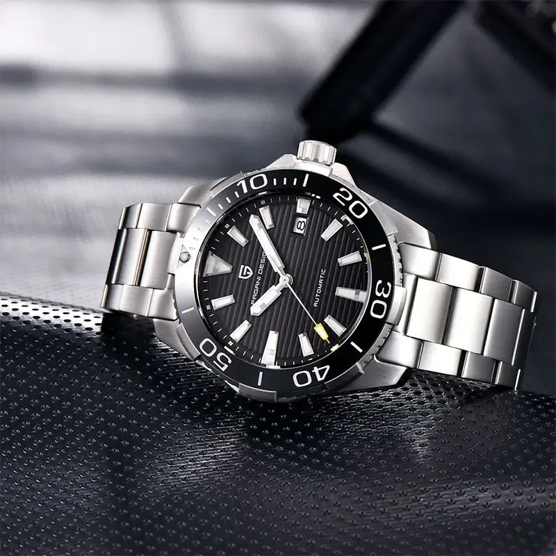 Pagani Design PD-1668 Aquaracer Black Dial Men's Watch